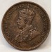 AUSTRALIA 1914 H . HALF 1/2 PENNY . DARK TONE